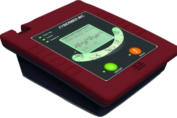 CYBERMED VI DEFIBRILLATOR BIPHASIC AED